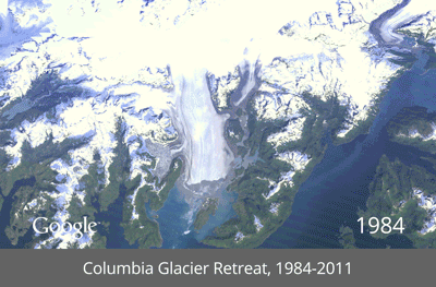 Columbia Glacier Retreat